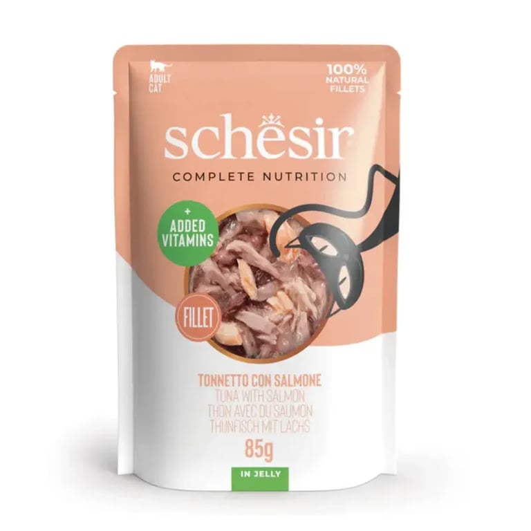 Comida Húmeda Para Gatos Atún Con Salmón