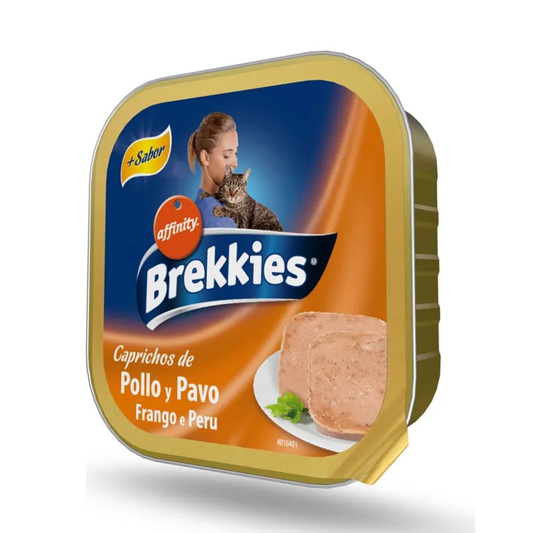 Brekkies Katvoer Caprichos van Kalkoen en Kip 100g