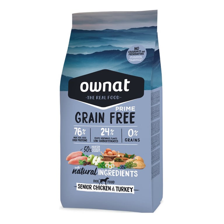 Ownat Prime Canine Senior Grain Free Huhn Pute