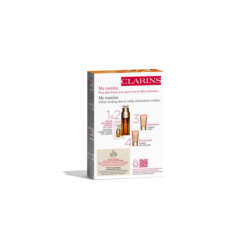 Double Serum 50 ml + Extra-Firming Tag + Extra-Firming Nacht von Clarins