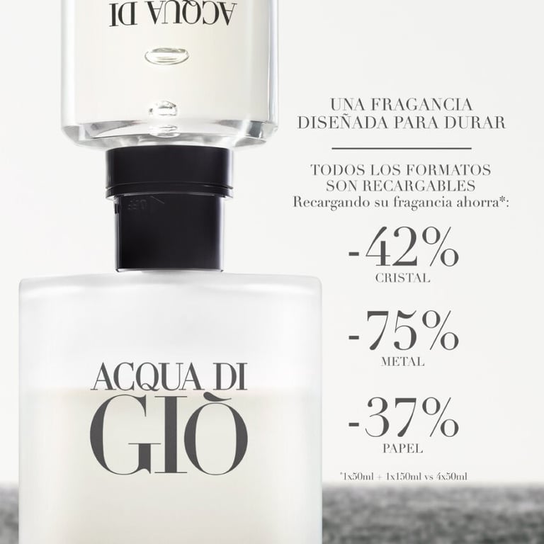 Acqua Di Gio EDT Recharge 150 ml de Armani