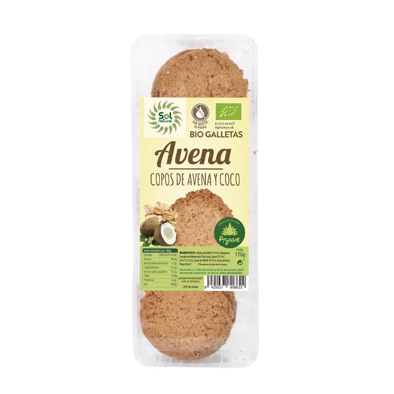 Biscuits Flocons D’Avoine Coco