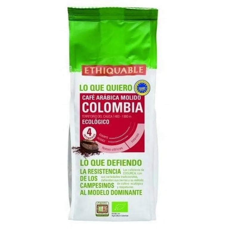 Café Arábica Molido Premium De Colombia Eco