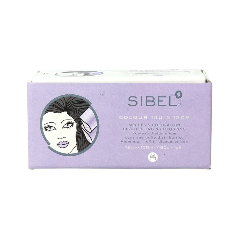 Sibel High Light Papier Aluminium 15 Microns 12 cm #Lila