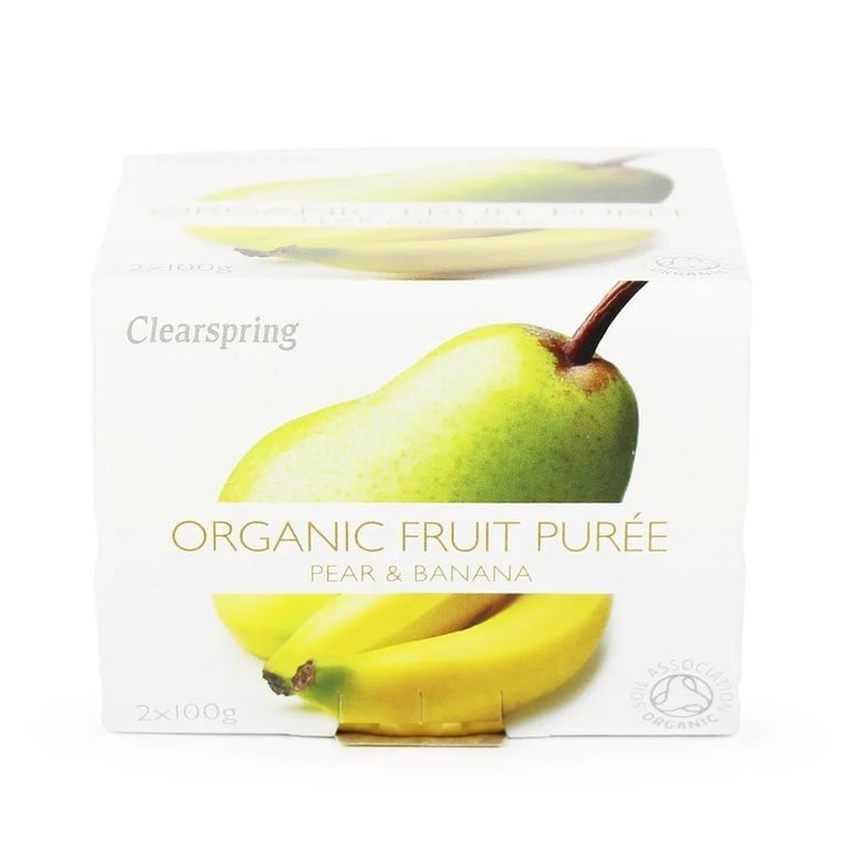 Birnen- und Bananenkompott Organic