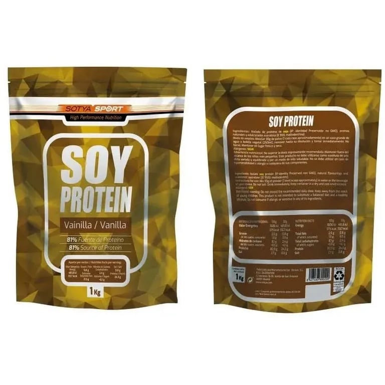 Proteina Soja 100% Vainilla