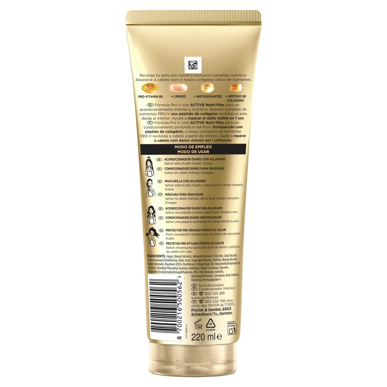 3 Minutes Miracle Répare & Protège Après-Shampooing 220 ml de Pantene