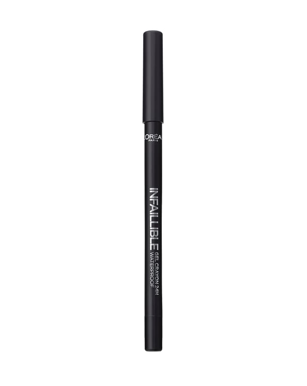 Infaillible Gel Crayon 24H Waterproof #01-Black to Black di L'Oreal Make Up