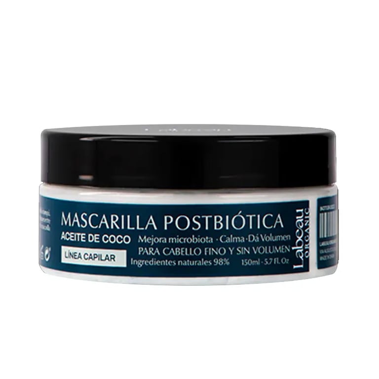 Mascarilla Postbiótica Aceite De Coco