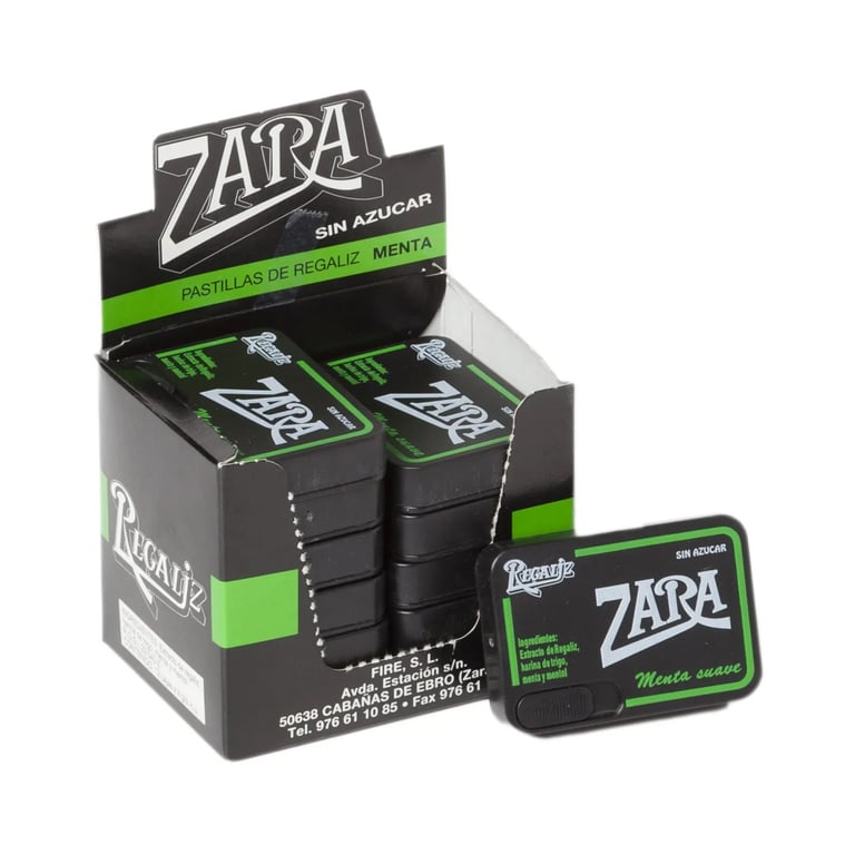 Pastilles de Réglisse et Menthe