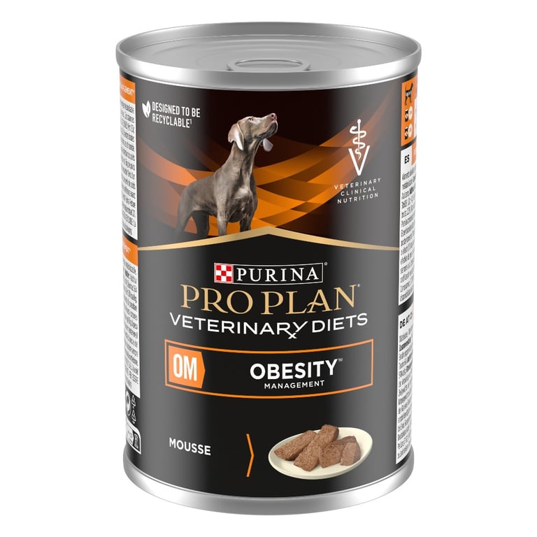 Veterinary Diets Obesity Mousse Hunde
