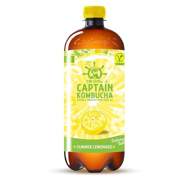 Té Kombucha Summer Lemonade