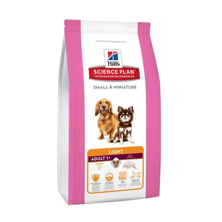 Science Plan Erwachsene Hunde Light Kleine und Mini-Hunderassen Original