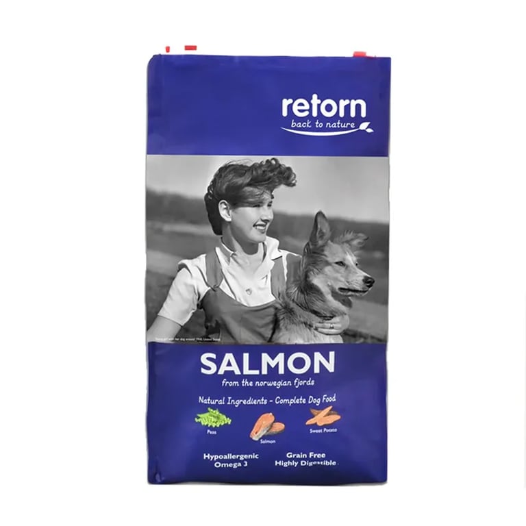 Pienso Natural Para Perros De Salmón