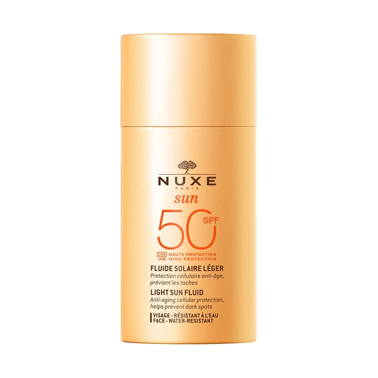 Nuxe Sun Fluido Leggero Alta Protezione Pelli Normali E Miste SPF50