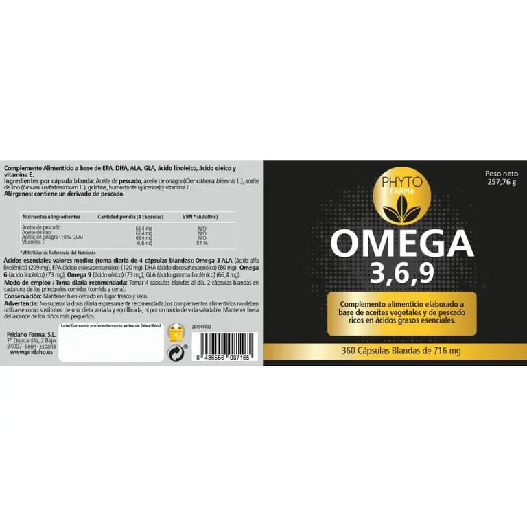 Omega 3 6 9 - imagen 2 de 4