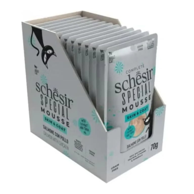 Nassfutter Skin Coat Lachs Huhn