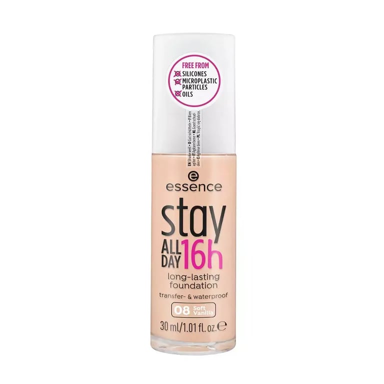 Stay All Day 16H Long-Lasting Foundation 08 Soft Vanilla