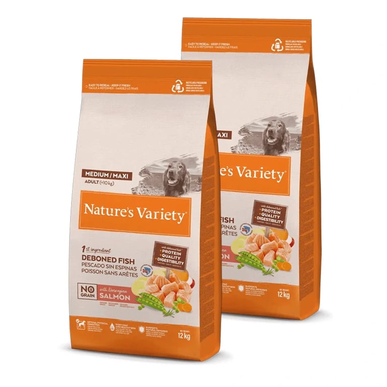 No Grain Hundefutter Lachs Medium/Maxi - imagen 5 de 15