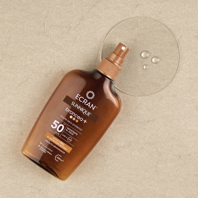 Sunnique Broncea+ Aceite Seco Protector SPF30 100 ml de Ecran