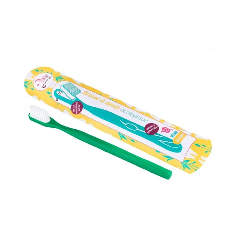 Brosse À Dents Rechargeable Souple Verte