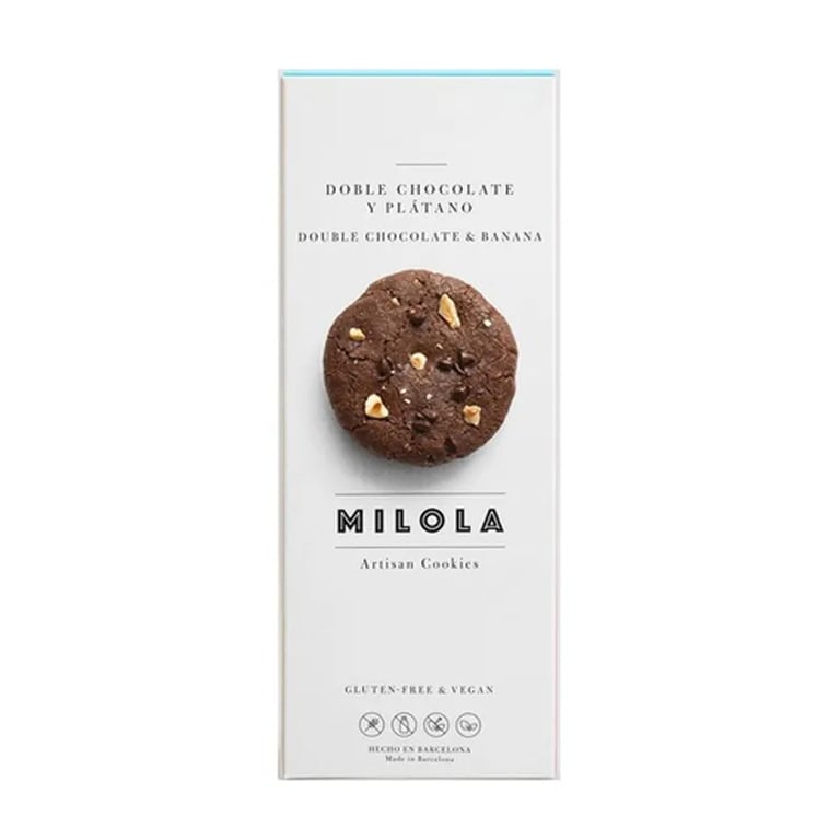 Galletas Doble Chocolate y Plátano