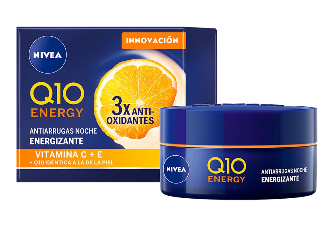Q10+ Vitamine C Anti-Rides +Crème Énergisante 50 ml de Nivea