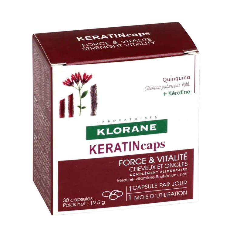 Keratincaps Força E Vitalidade Cabelo E Unhas