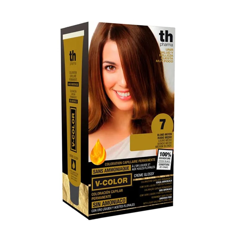 Vitalia Color Tönung Nº7 Ohne Ammoniak Mittelblond