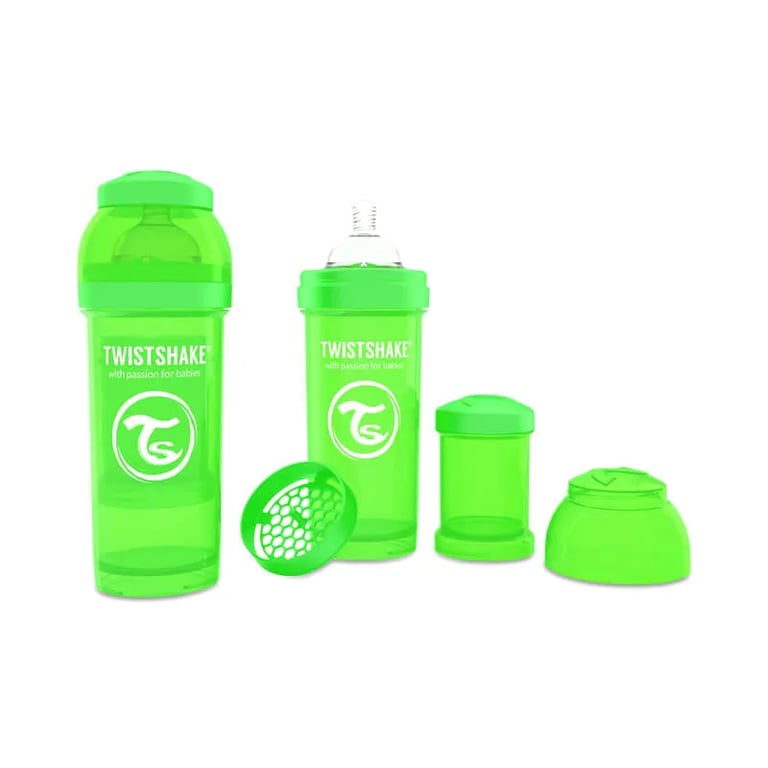 BIBERÓN ANTICÓLICO VERDE 260ml