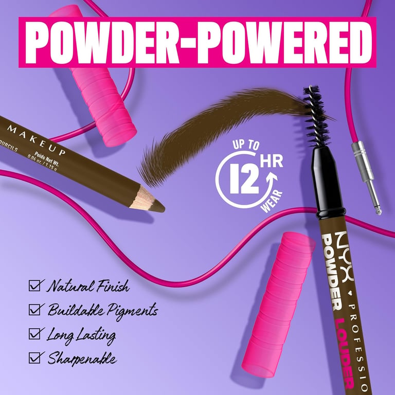 Powder Louder Brow Pencil #02 Taupe - imagen 7 de 10
