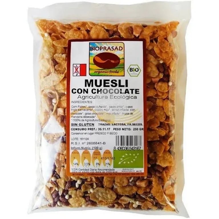 Muesli Avec Chocolat Bio