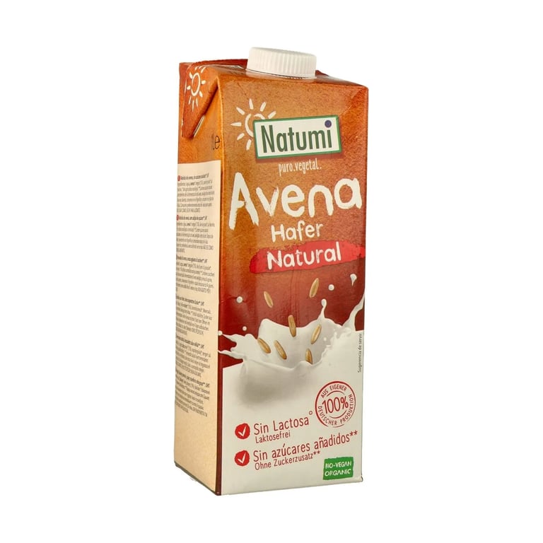 Bebida De Avena Natural Bio
