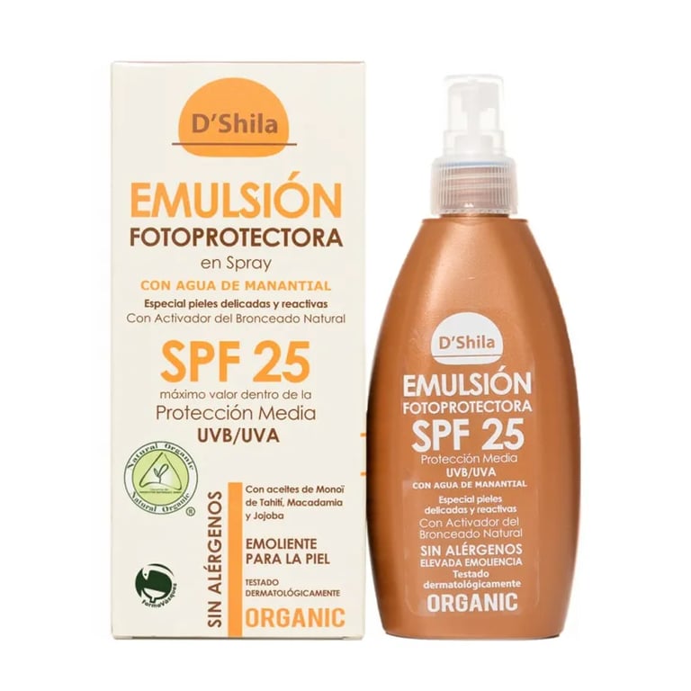 Emulsión Fotoprotectora Spray SPF25