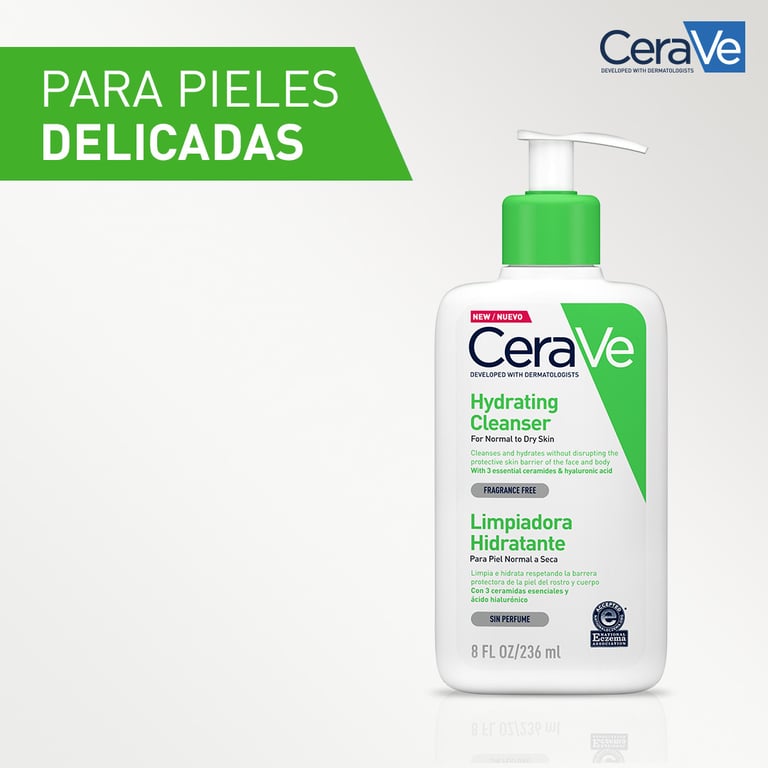 CERAVE LIMPIADOR HIDRATANTE 236ml