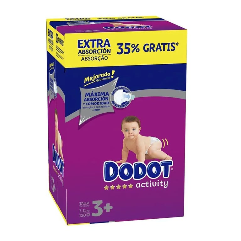 Dodot Activity Extra Absorption T-3 35% Gratis
