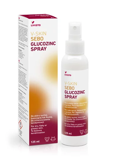 V-SKIN Sebo Glucozinc Spray