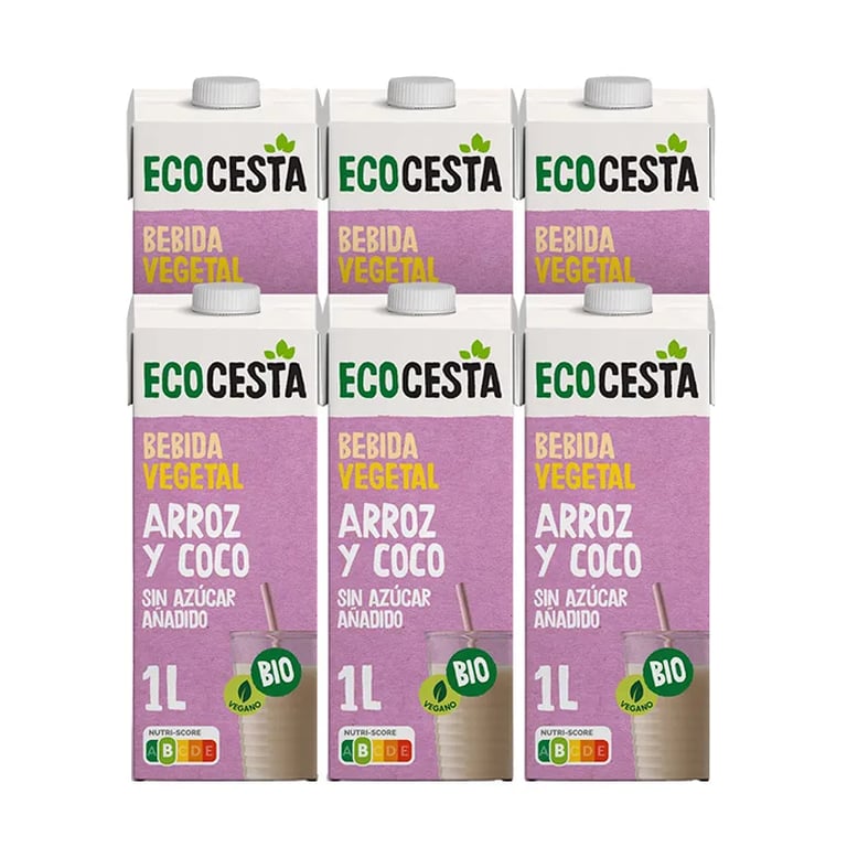 Boisson Végétale au Riz et à la Noix de Coco Bio