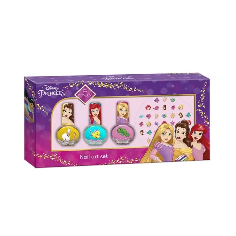 Disney Princess Nail Set Nagellack 4 Stück Set