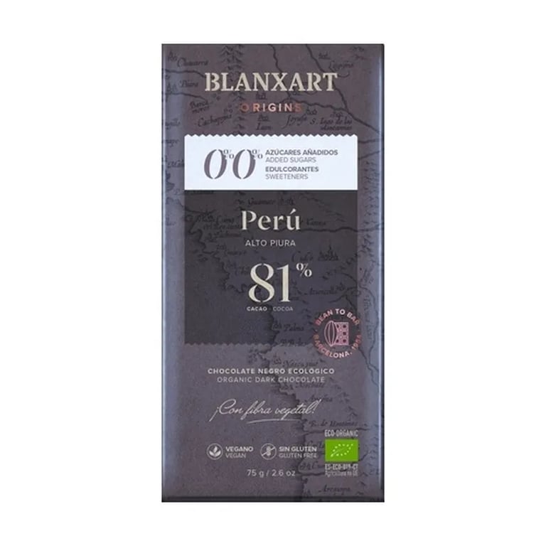 Chocolate Peru 81% Saase Eco