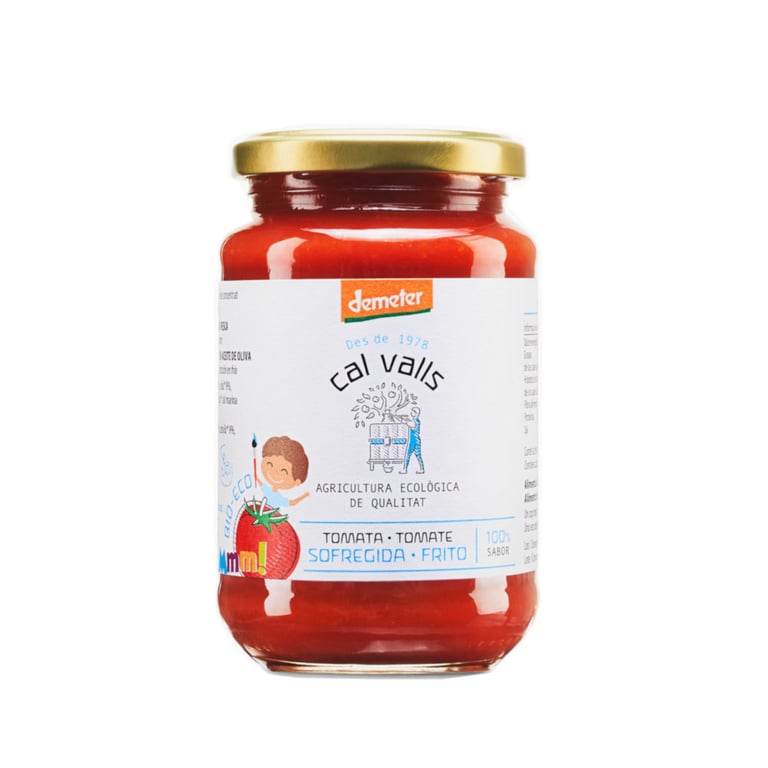 Sofrito Tomate Sin Azúcares Añadidos Eco Demeter