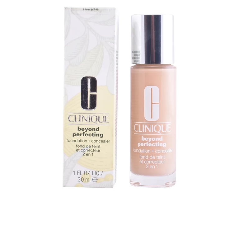 Beyond Perfecting Foundation + Concealer #01-Linen