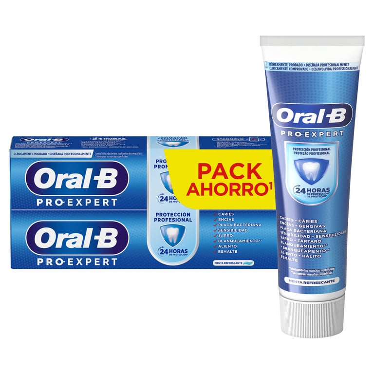 Oral-B Pro-Expert Menta Refrescante 2 Unds 100 ml da Oral-B