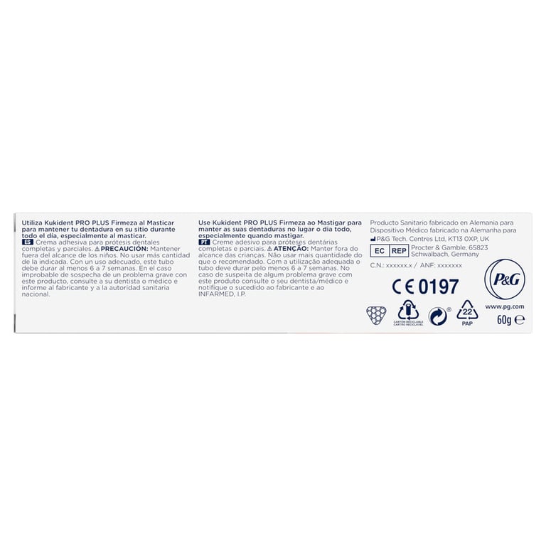 Kukident Pro Plus Double Action 60g von Kukident