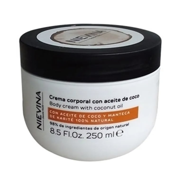 Crème pour le Corps à l’Huile de Coco