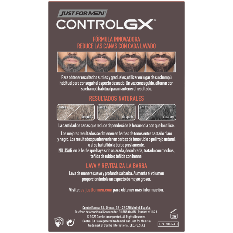 ControlGX Shampoing Pour Barbe 118 ml de Just For Men