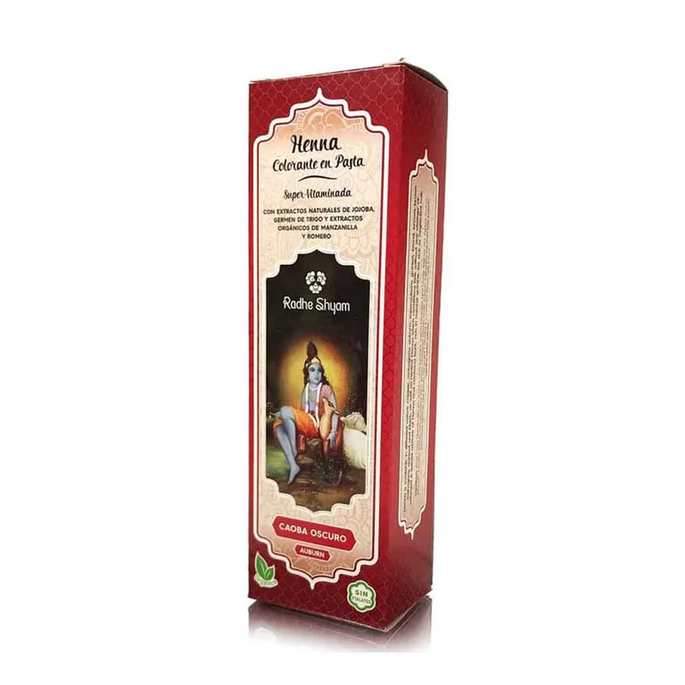 Henné Colorante Pasta Mogano Scuro Eco