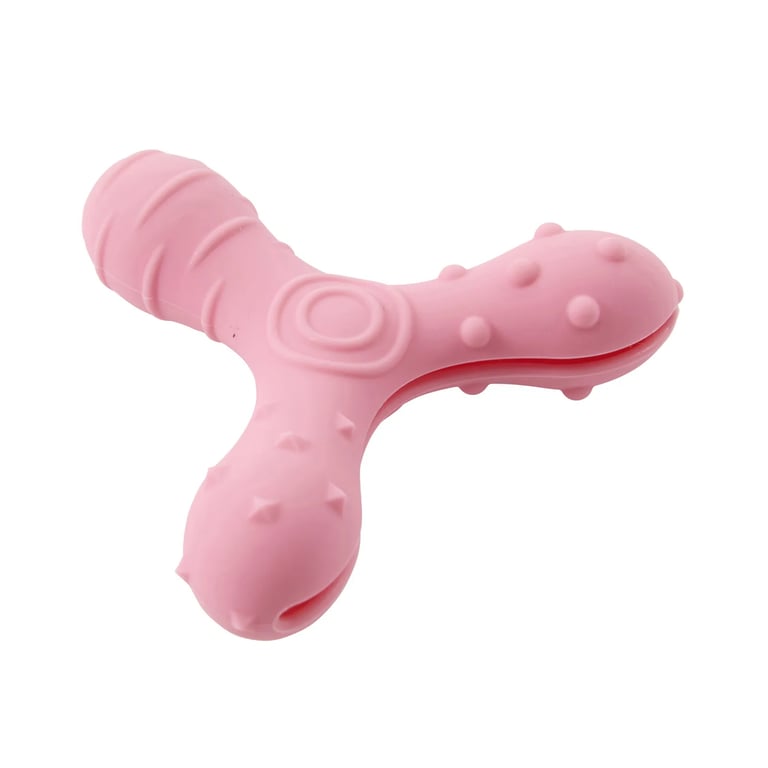 Spielzeug Hund Stern Flex Rosa 14 cm
