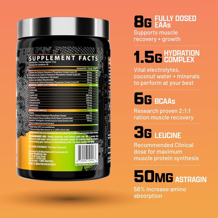 EAA + Hydration 390g de Nutrex