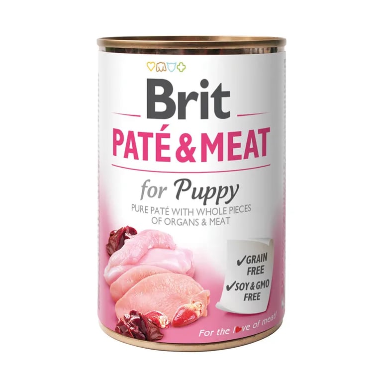 Paté Meat Dog Puppy Con Pollo E Tacchino